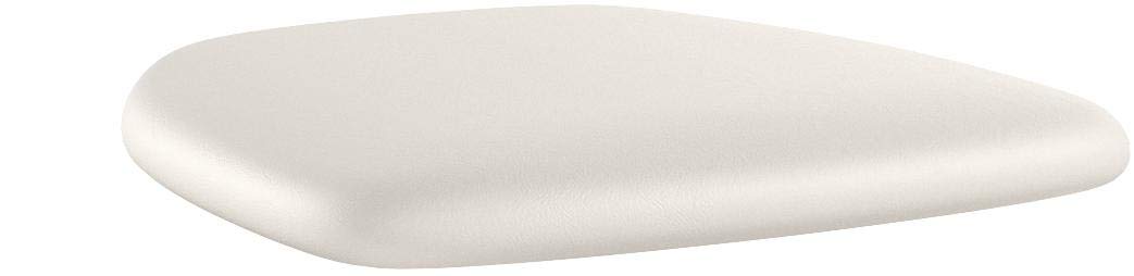 Flash Furniture Hard Ivory Vinyl Chiavari Chair Cushion