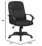 Lorell Executive Mid-Back Chair