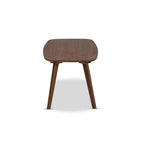 Baxton Studio Dahlia Mid-Century Modern Walnut Finished Coffee Table