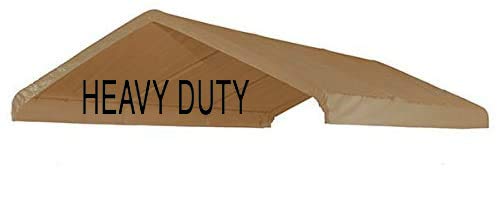 10X20 Heavy Duty Beige Canopy Top Cover With Valance Event Structure