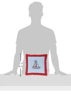 Bacati - Aidan Plaids And Stripes Boys 4 Pc Wall Hangings