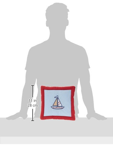 Bacati - Aidan Plaids And Stripes Boys 4 Pc Wall Hangings