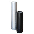 PelletVent Pro 4'' Pellet Chimney Extension Pipe - 12''
