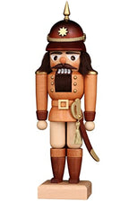 Alexander Taron Christian Ulbricht Nutcracker - Policeman (Natural) - 11.5" H X 3.75" W X 3" D