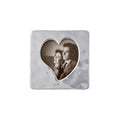 MARIPOSA 1370 Square Open Heart Frame, Small, Silver