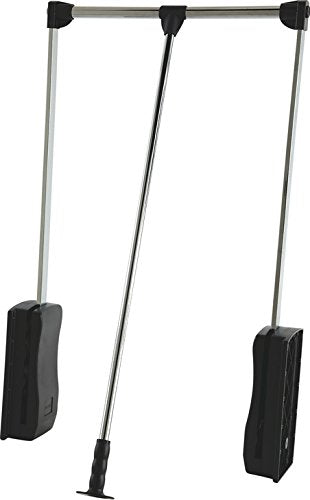 Pull Down Closet Rod, 26 lbs load capacity (Chrome-plated, 26 - 35 1/16)