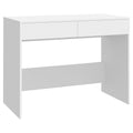 vidaXL Desk White 39.8x19.7x30.1 Chipboard