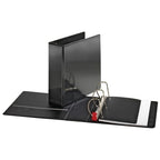 Sparco Products Locking D-Ring View Binder,4'Capacity,11'X8-1/2',Black (Units Per Case: 3)
