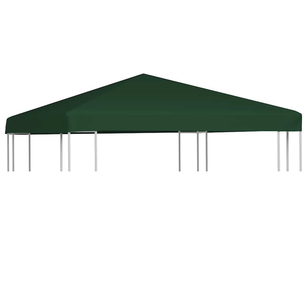 vidaXL Outdoor Gazebo Top Cover 9.8x9.8 - Durable Polyester Fabric with Water-Resistant PVC Coating - Easy Installation with H