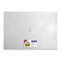 Wholesale Case Of 25 - Itoya Transparent Hook/Loop Closure Poly Envelopes-Poly Envelopes,13'X9-3/8', Clear