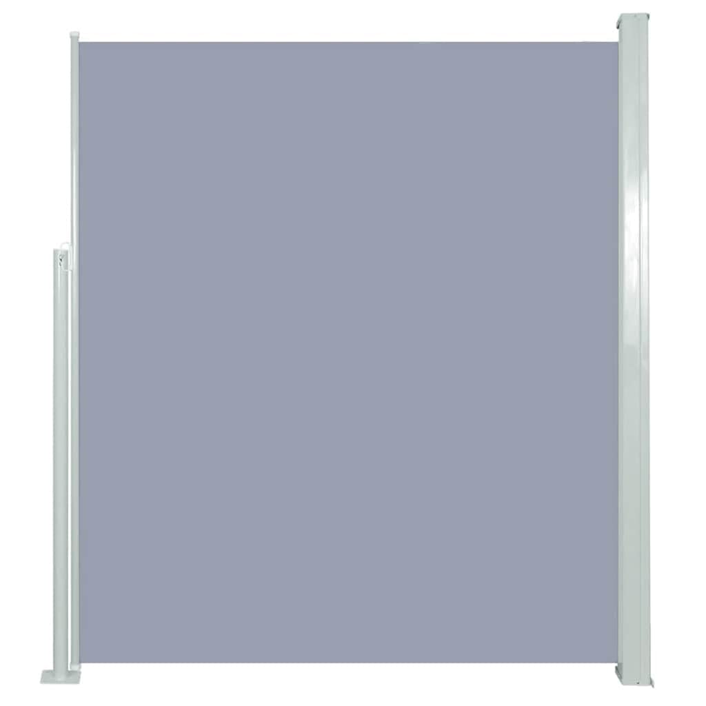 vidaXL Retractable Side Awning - Large Polyester Screen for Outdoor Privacy, Wind and Sun Protection - Width Adjustable up to 16
