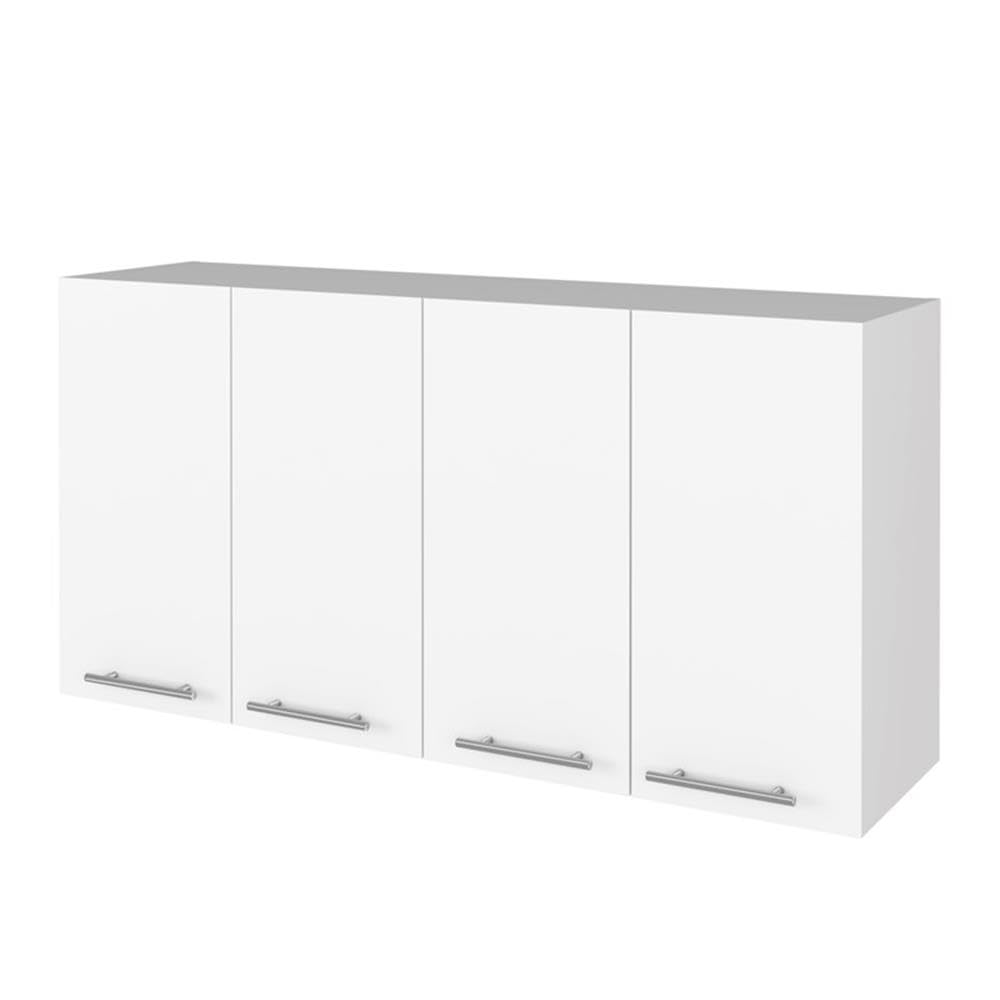 Fm Furniture Caledon Kitchen Set,35.4' H X 40.5' W X 27.5' D,White/Walnut