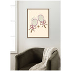 Tennis Club by Aislinn Simmonds Duchess Plum Framed Canvas Wall Art Print