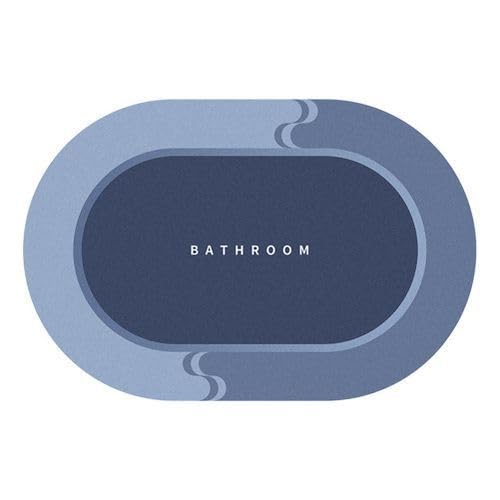 DONSON Anti Slip Bathroom Mat Water Absorbing for Tiles is Fine Denier Thread Has Excellent Water Absorption Capacity Smooth Bea