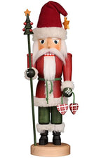 Alexander Taron Christian Ulbricht Nutcracker - Nostalgic Santa Glazed - 16.75" H X 5.25" W X 5.5" D