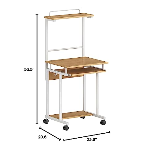 LYS Mobile Computer Workstation, Maple