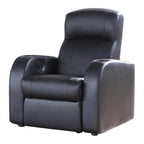 Coaster Cyrus 3-Piece Theater Seating (3R), Black