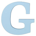 8-Inch Wall Hanging Wood Letter G Sky