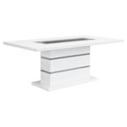 Acme Furniture Rectangular Dining Table, White