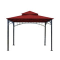 Garden Winds Replacement Canopy Top Cover For Madaga Gazebo - Riplock 350 - Cinnabar