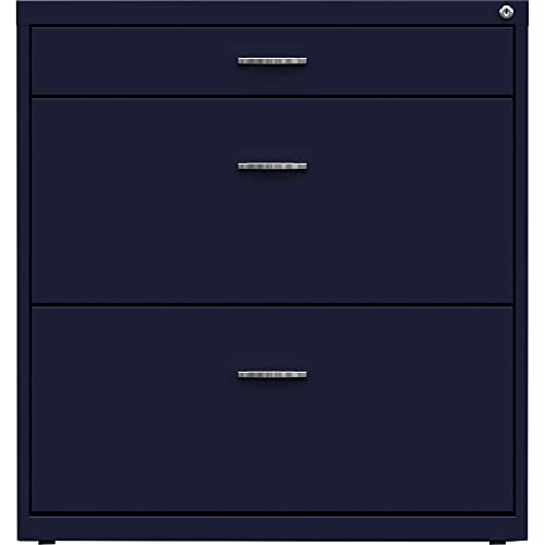 Lorell LYS SOHO Lateral File, Navy