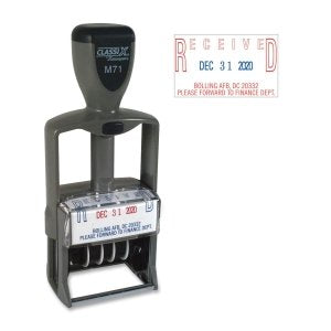 Xstamper Classix Self-Inked Stamp