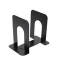 Neomate Metal Bookends for Office & Home | Heavy-Duty Book Support | Black