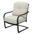 iPatio Florence Aluminum C Spring Chair, Set of 2