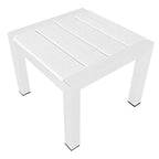 Pangea Home Joseph St Whtwht Side Table, White