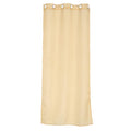 ATORSE Elegant Eyelet Curtain Dapes Solid Window Panel Room Door Office Living Room Decor Beige