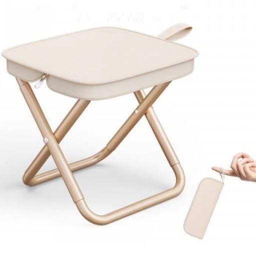 Relemtra Stainless Steel Folding Step Stool For Adults And Kids, Nonslip Step Foot Stool For Bathroom, Kitchen, Office, Portabl