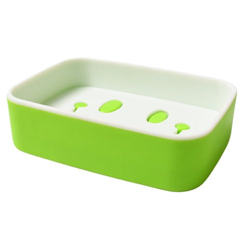 Godelve Travel Soap Box Smiley Face Soap Case Portable Soap Holder With Lid For Bathroom Travel Home