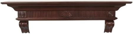 The Devonshire 60 Shelf or Mantel Shelf Cherry Rustic Distressed Finish