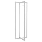 Monarch Metal Coat Rack, 72-Inch, White