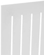 Spectrum Diversified Large Rectangle Bookends, White