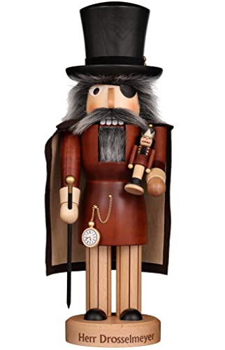 Alexander Taron Christian Ulbricht Nutcracker - Drosselmeier (Natural) - 15.5" H X 5" W X 5" D