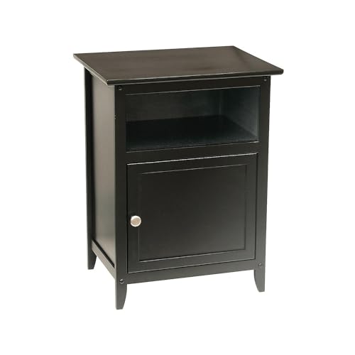 Accent Night Stand, Black