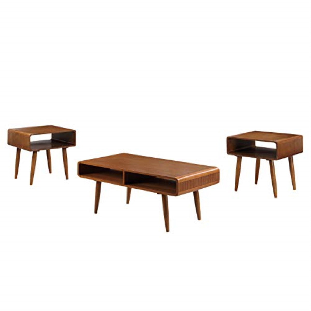 Dansk 3Piece Occasional Table Set, Zebra Series