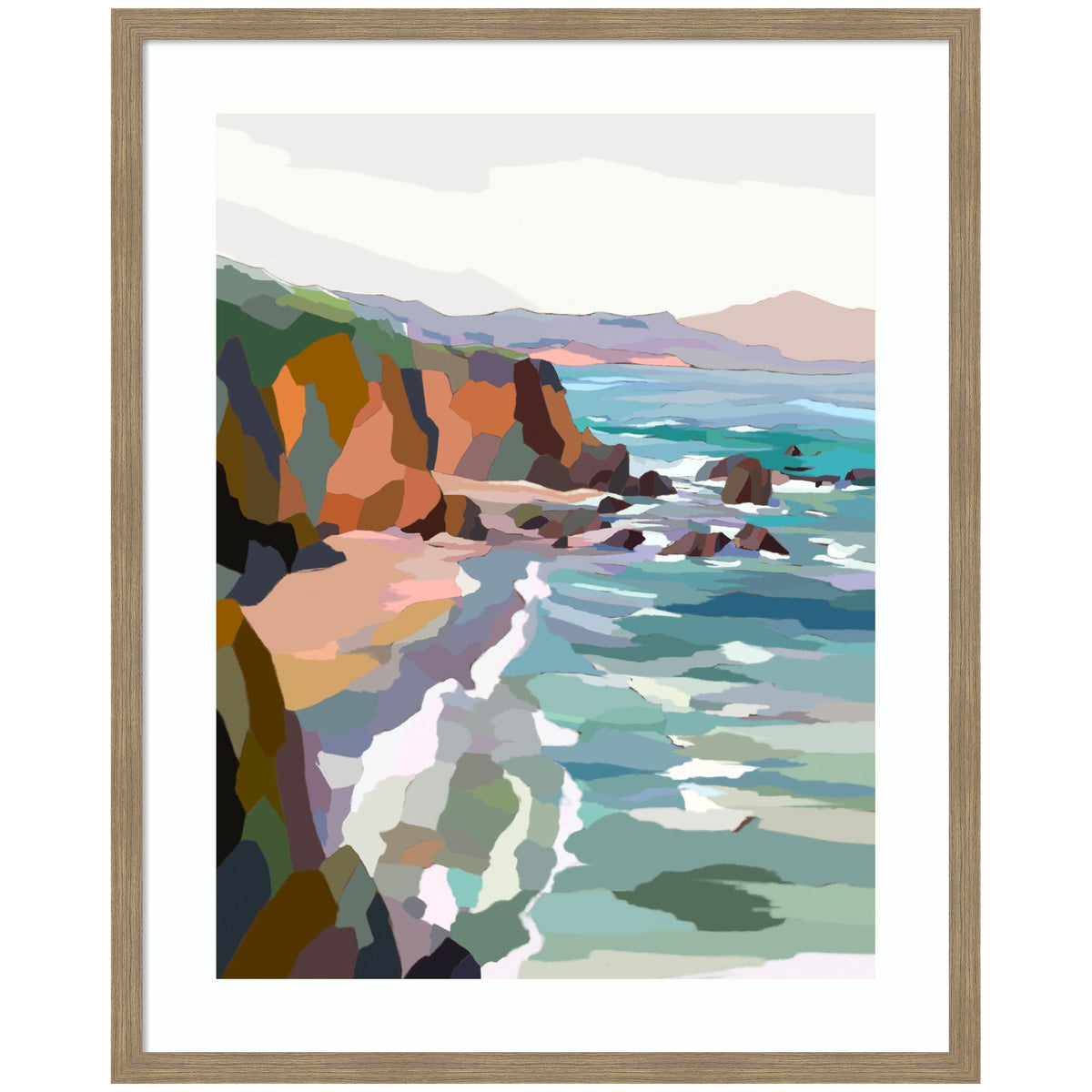 Framed Art Pho Beach by Nikita Jariwala