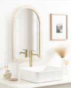 Rahfy Arch Framed Wall Mirror