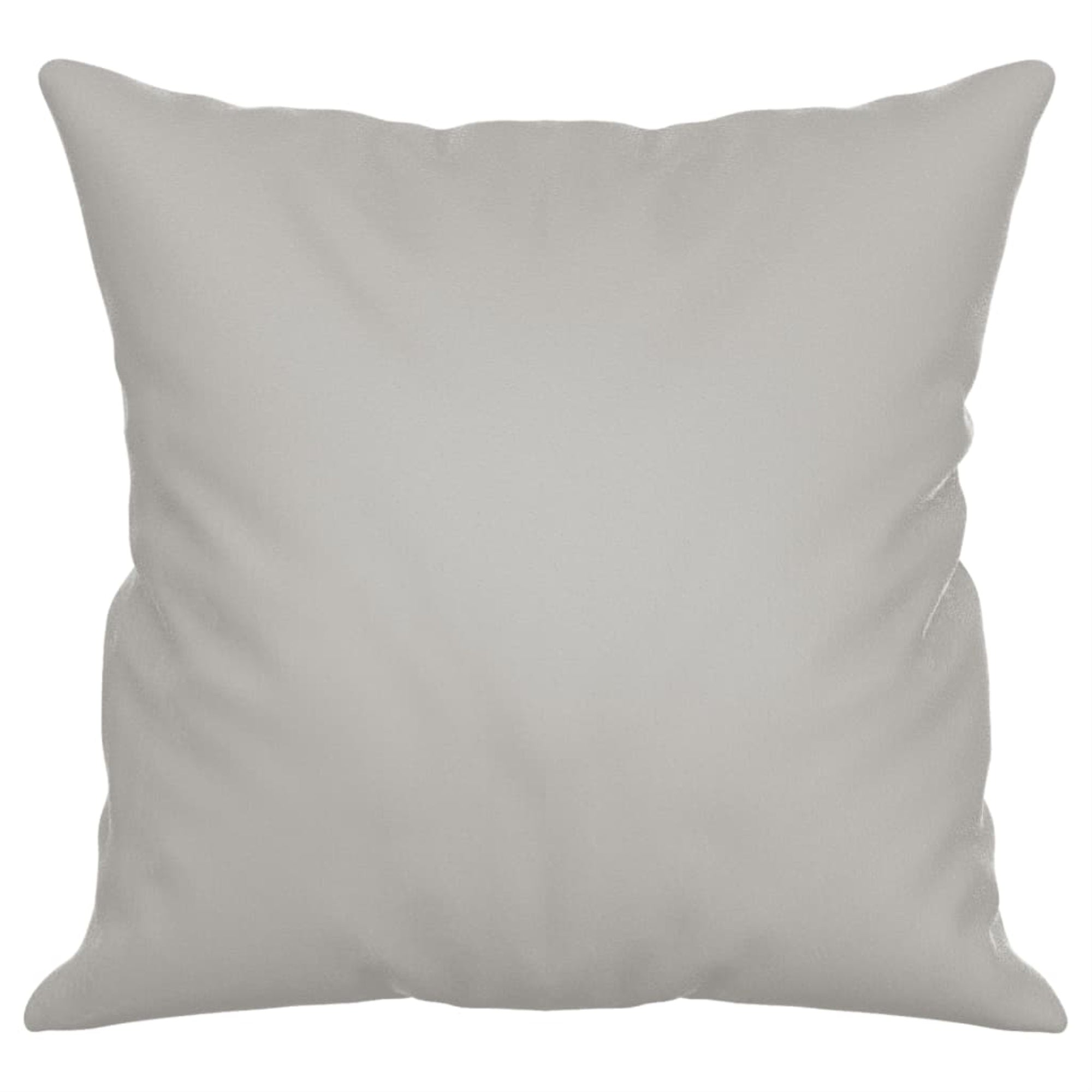 vidaXL Throw Pillows 2 pcs Light Gray 15.7''x15.7'' Microfiber Fabric
