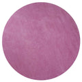 8 Hot Pink Round Indoor Shag Rug