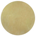 8 Canary Yellow Round Indoor Shag Rug