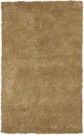 8X10 Gold Indoor Shag Rug