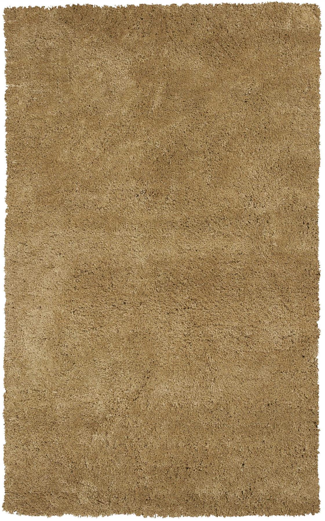 8X10 Gold Indoor Shag Rug
