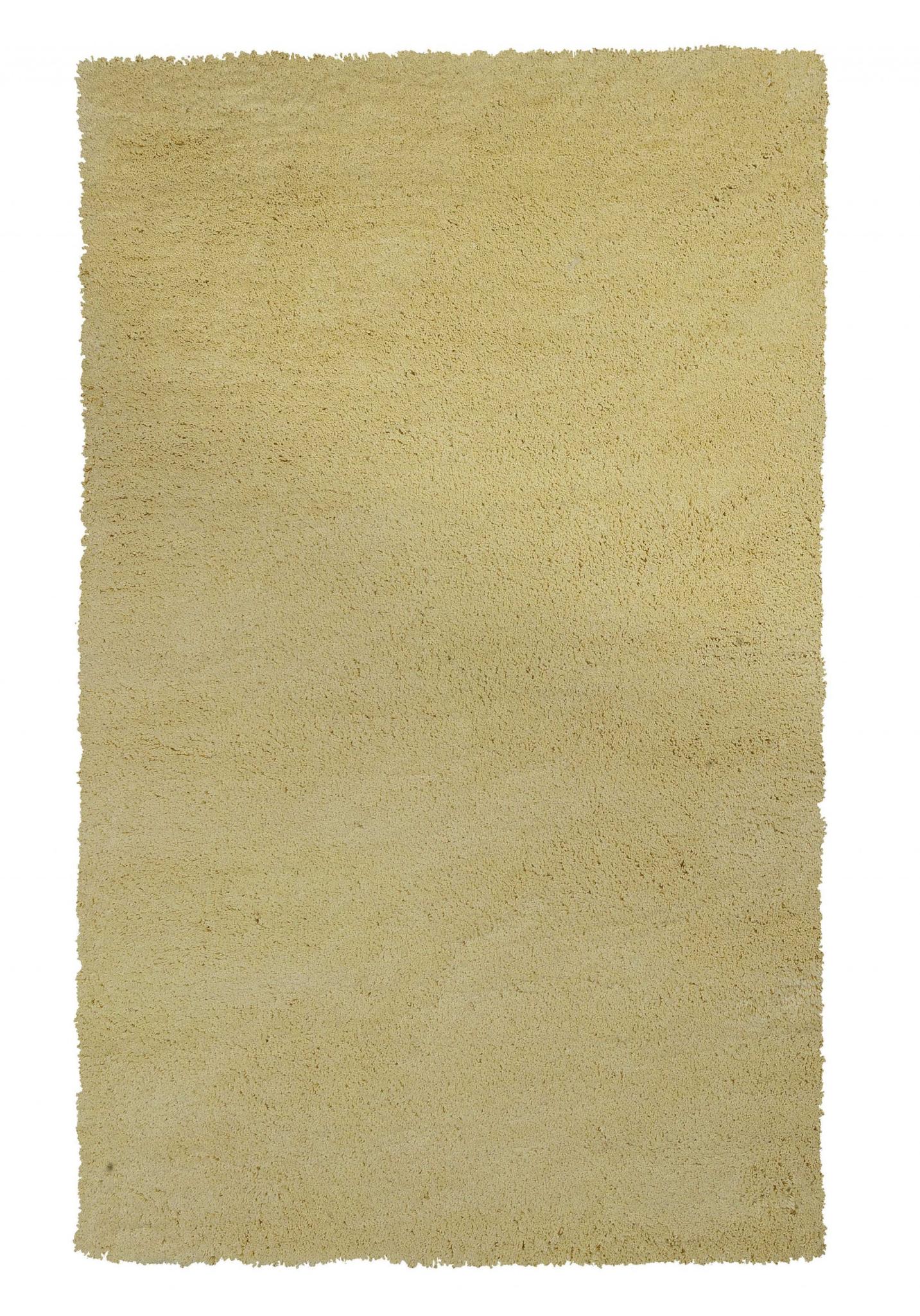 8 X 10 Polyester Canary Yellow Area Rug
