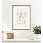 Minimalist Lines by Gabrielly Guedes Framed Wall Art Print