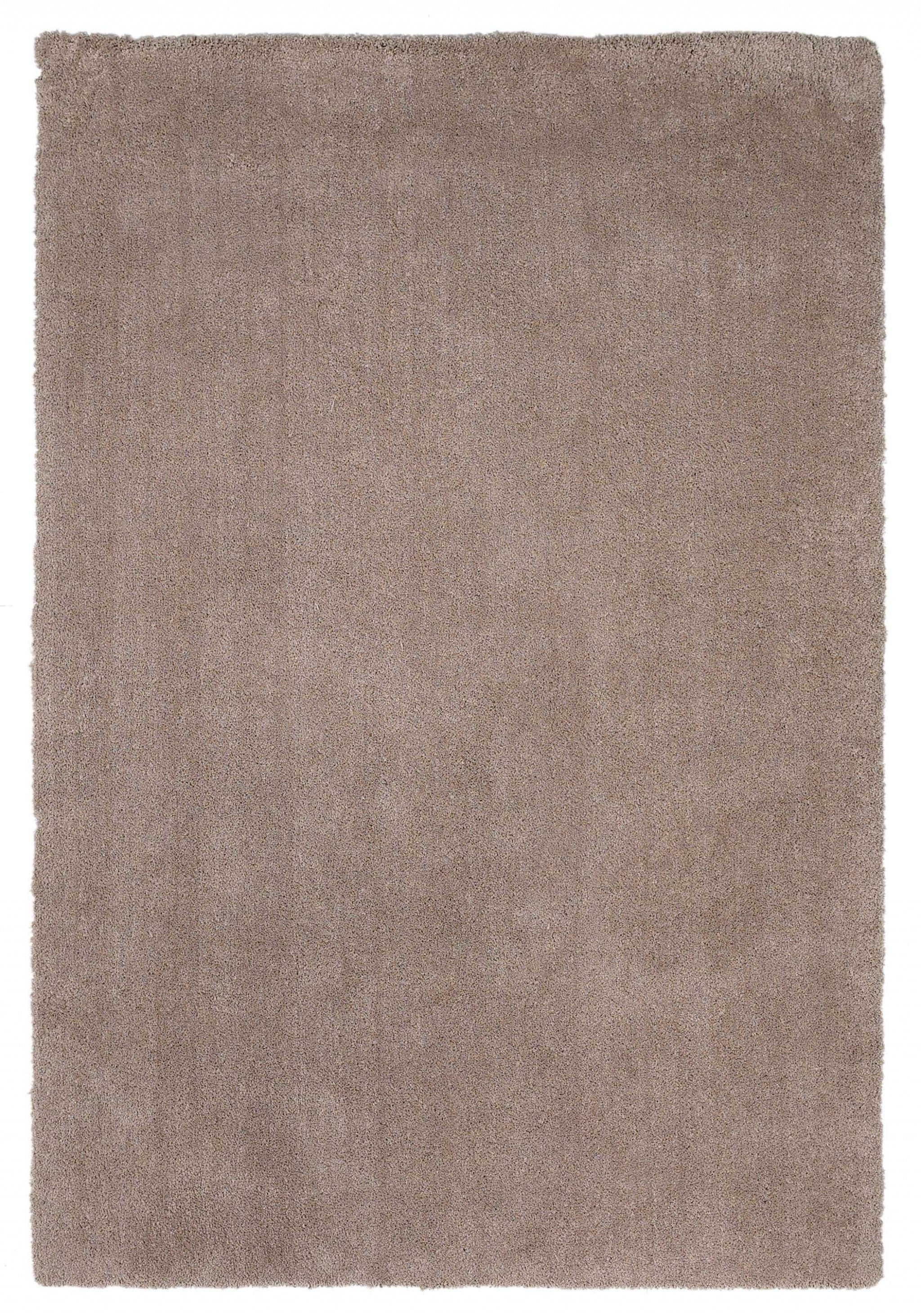 8 X 11 Solid Tan Beige Shag Area Rug
