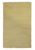 8 X 11  Solid Color Canary Yellow Shag Area Rug