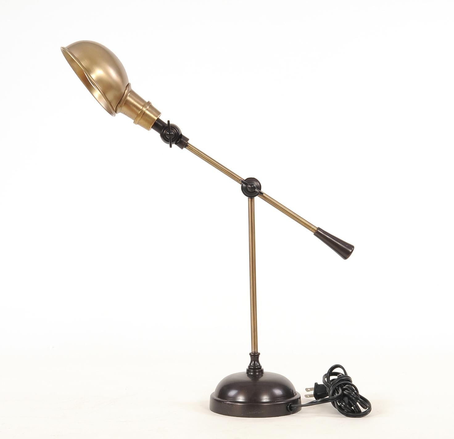 5.5 X 2 X 20 Lamp Brass Finish